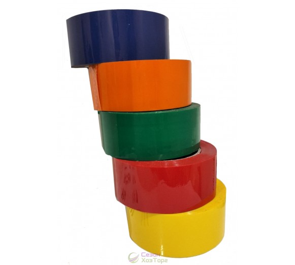 Скотч пакувальний кольоровий 250 м